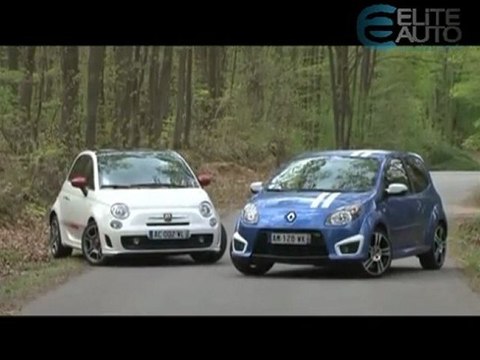 Essai comparatif Fiat 500 Abarth 135ch VS Renault Twingo Rs Gordini 133ch