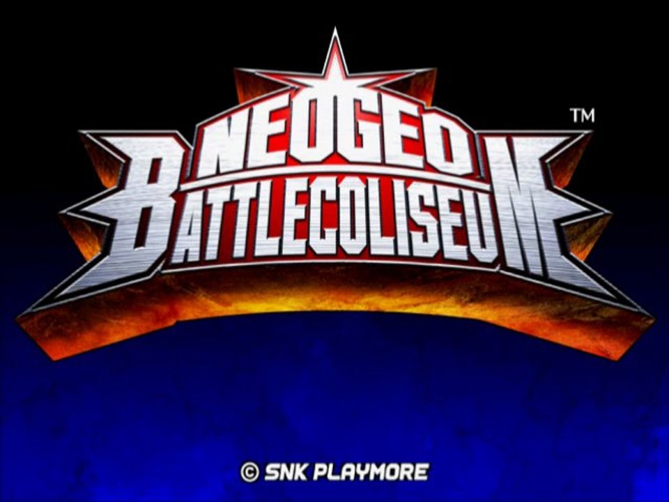 Neo Geo Battle Coliseum - Intro