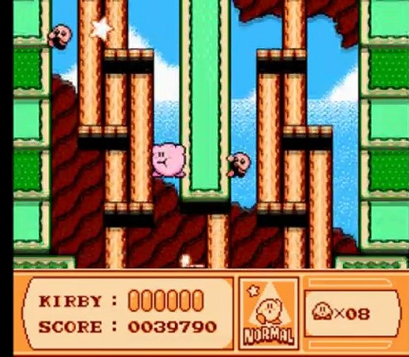 Kirby's adventure [NES] - 2 ) Ile du sorbet