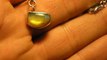sterling opal necklace gold green and blue