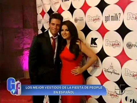 Maite Perroni - Los mejores vestidos de la fiesta People (EGYLF)