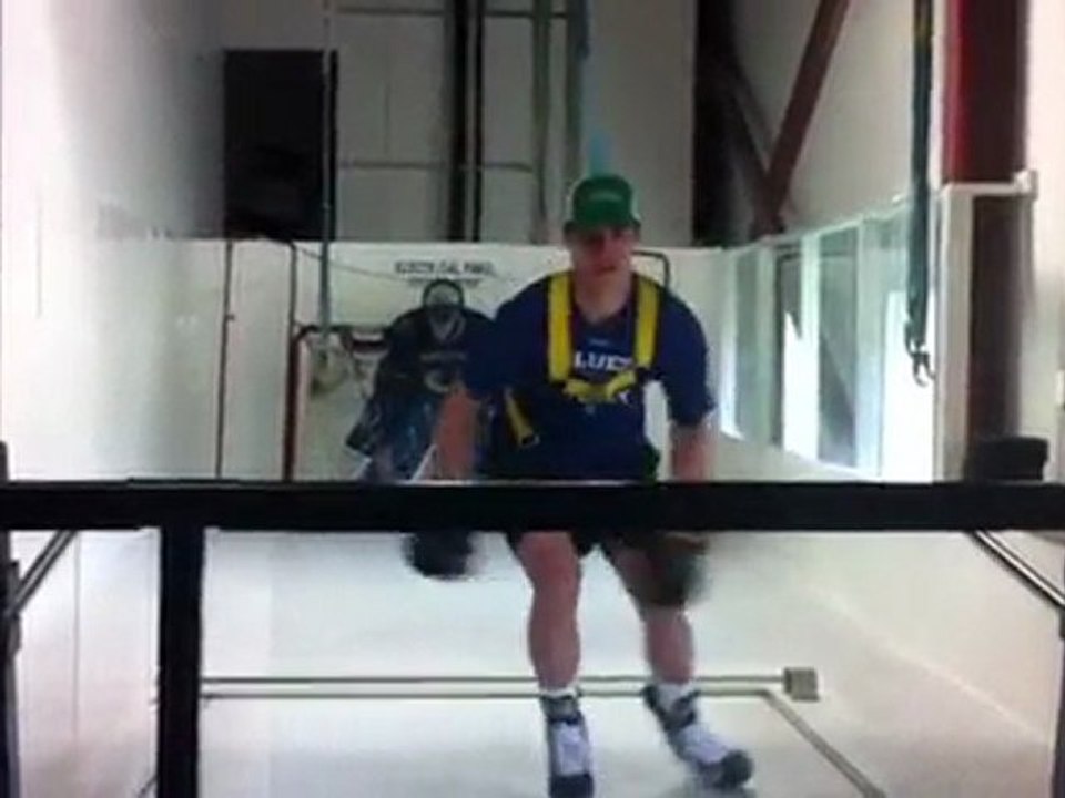 NHL Player Adam Cracknell Training At Puckmasters