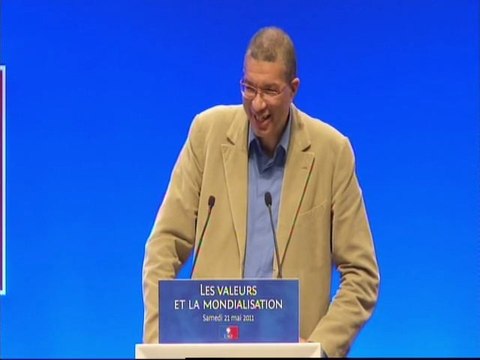 UMP. Discours de Lionel Zinsou lors du séminaire Les valeurs et la mondialisation