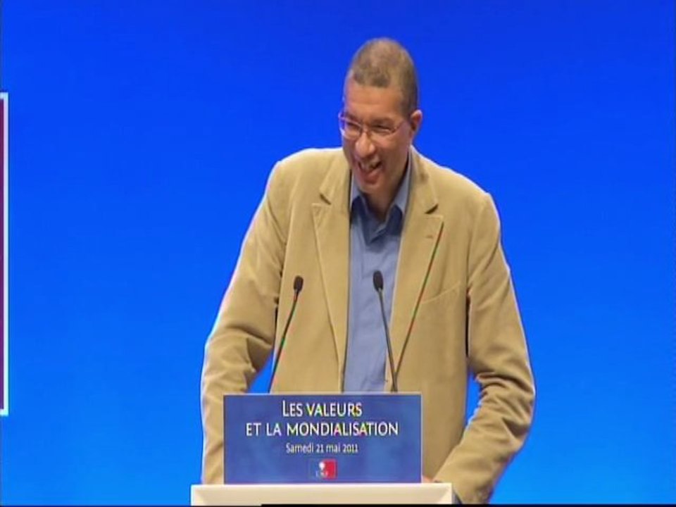 UMP. Discours de Lionel Zinsou lors du séminaire "Les valeurs et la mondialisation"