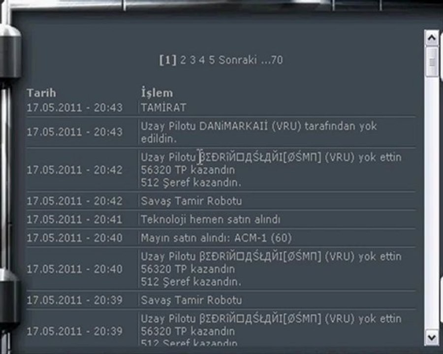 Darkorbit Tr5 aspirin cafe onur baskında