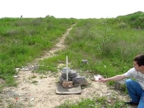 Испытание системы спасения ракеты