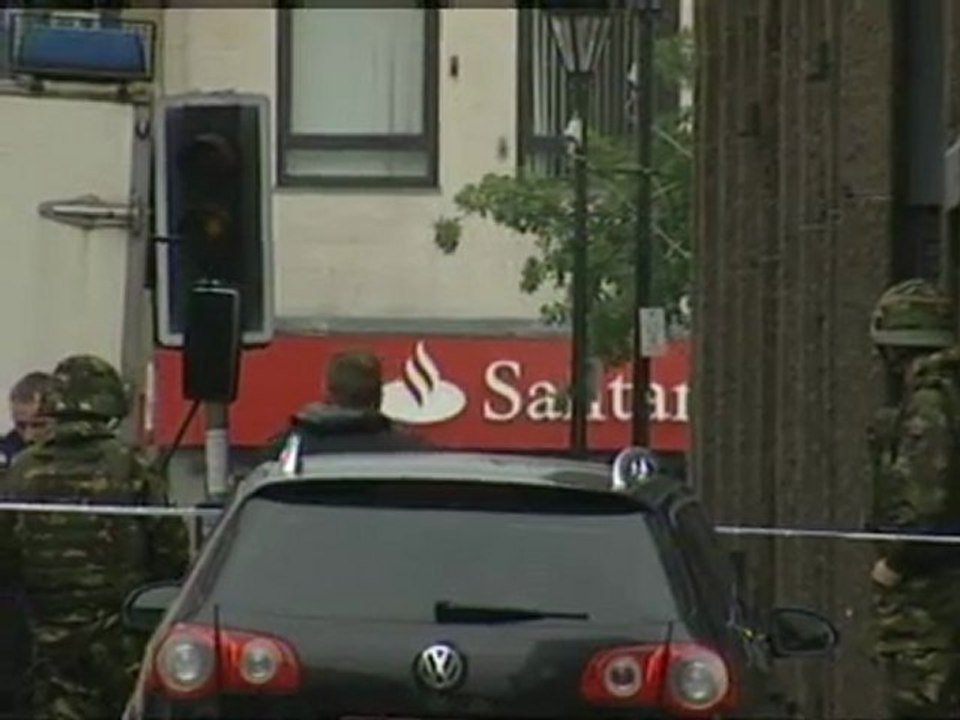 Ulster blast hits shopping centre