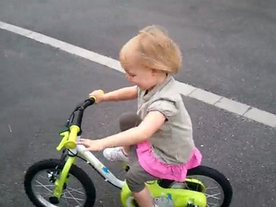Apprentissage du vélo Mai 2011