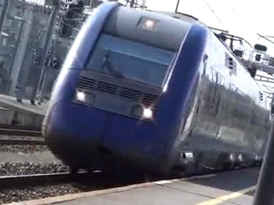 Arrivée en gare...