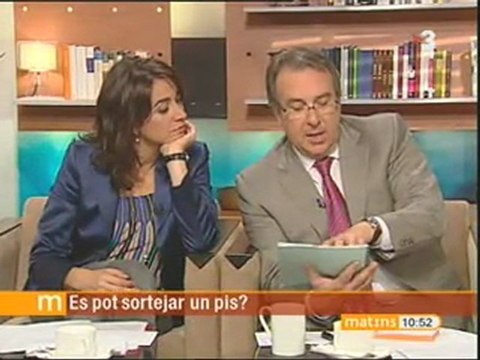 TV3 - Els matins - Un particular pot sortejar un pis?