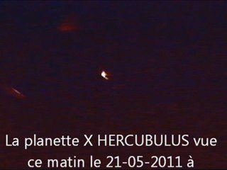 Cette vidéo est une illusion créer par la NASA et ce n'est pas HERCOBULUS la fameuse PLANETTE X
