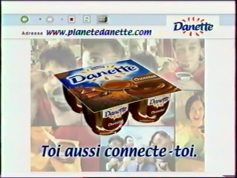 Publicité Danette 2004