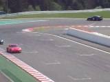 La chicane Spa Francorchamps Porsche Days