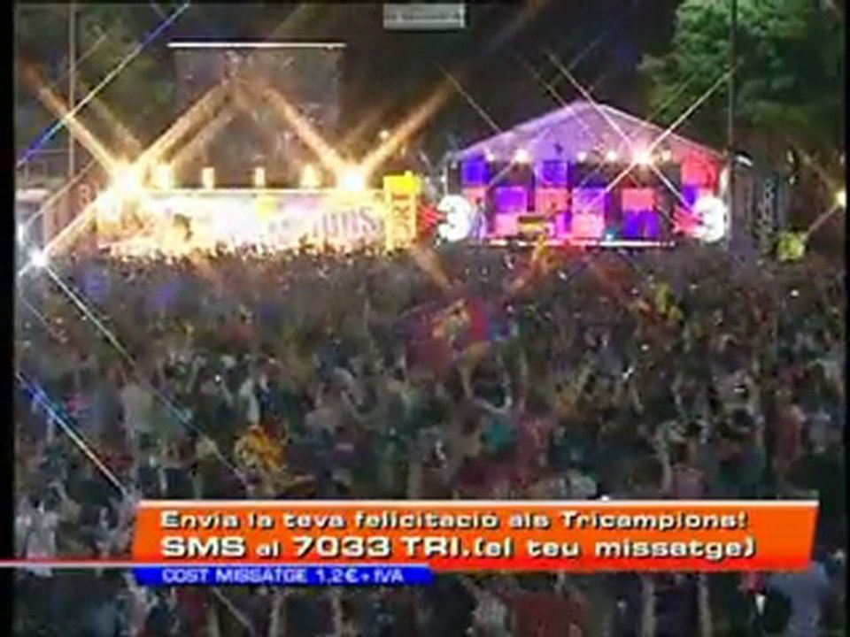 TV3 - Champions 2009 - Ara sí, Copa, lliga i Champions!