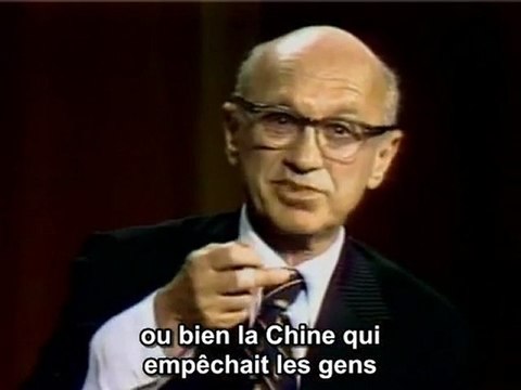 Milton Friedman sur l'esclavage et la colonisation vostfr
