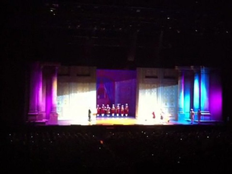 Arrivée de sa Majesté Joseph II en présence de l'intendant Rosenberge et Salieri