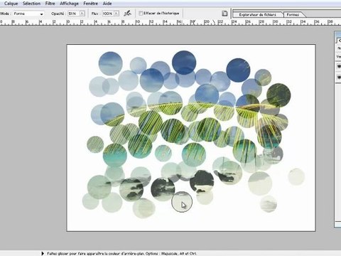 Créer un effet de bulles sur une photo