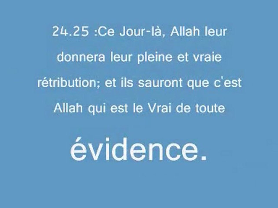 L'Homme devant Allah Le Jour du Jugement Dernier ( Cheikh Kichk )