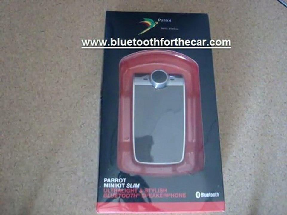Parrot Mini Kit Slim Bluetooth For The Car Speakerphone
