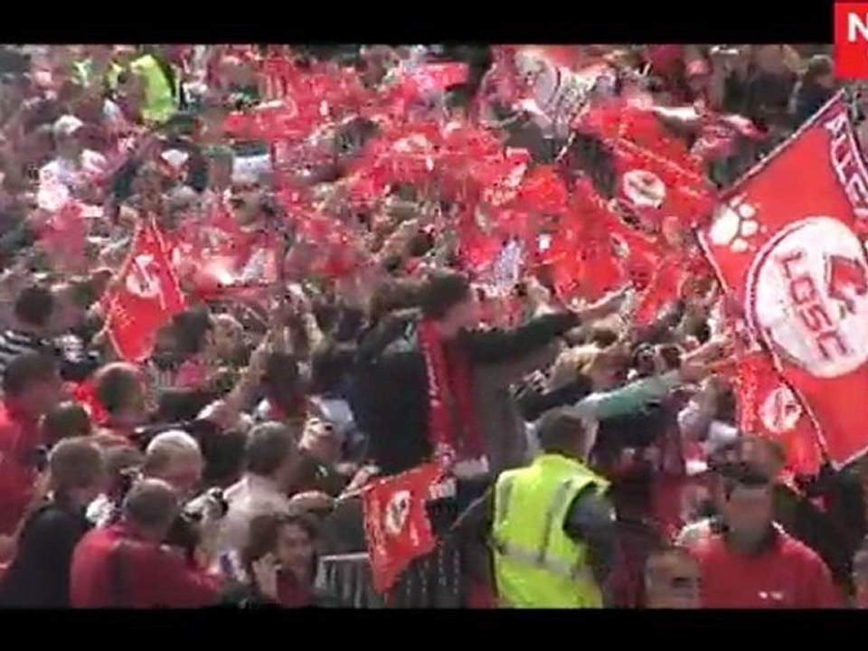 LOSC : la parade impériale de l'équipe qui a réalisé le doublé
