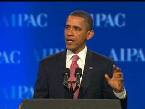 Obama sticks to stance on Middle East peace