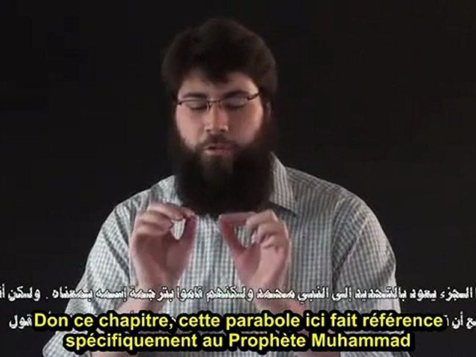 Le Prophète Muhammad (saws) dans la Bible...