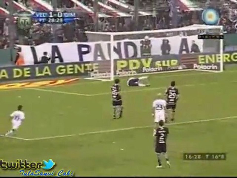 Gol de Silva a Gimnasia de la plata - Clausura 2011