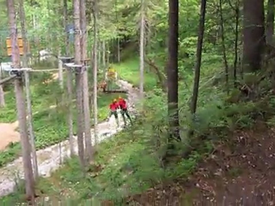 Kletterpark Altaussee - Flying Fox