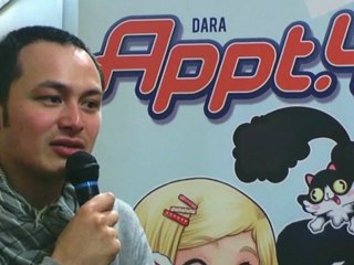 Dara, auteur d'Appartement 44, à la Ankama Convention #6