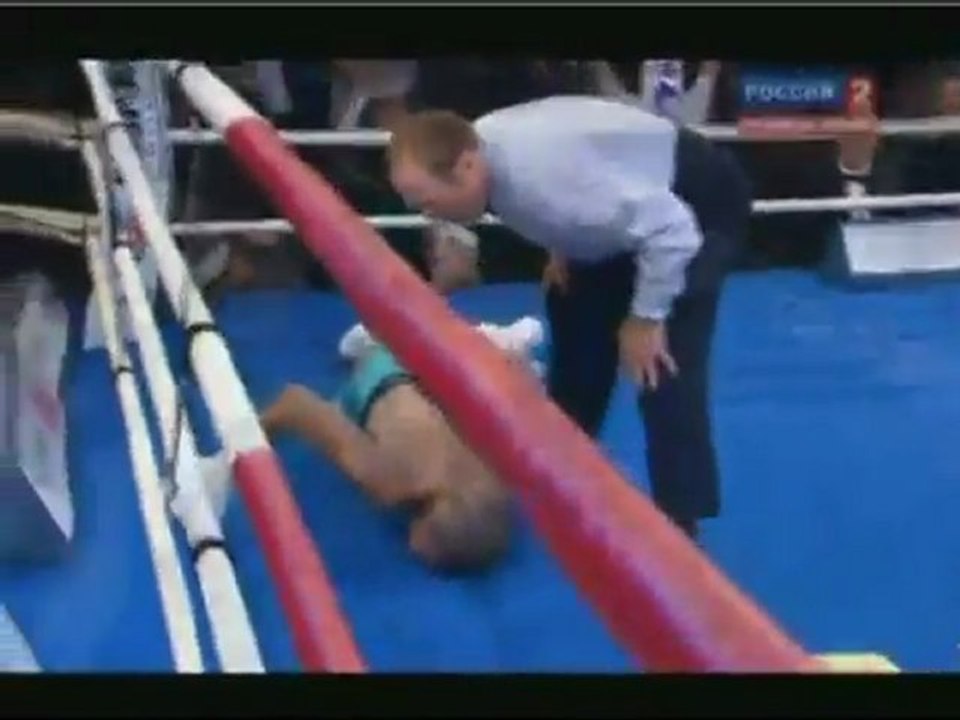 Roy Jones Jr Gets Brutally Knocked Out By Denis Lebedev In Russia!
