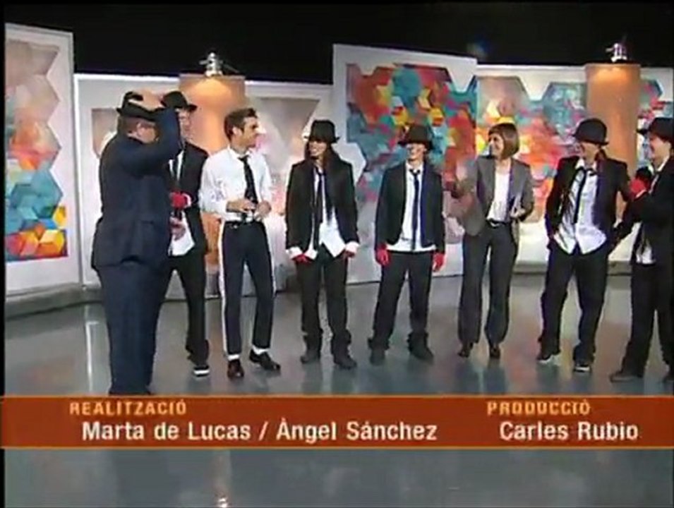 TV3 - Els matins - Josep Cuní fa el Moonwalk