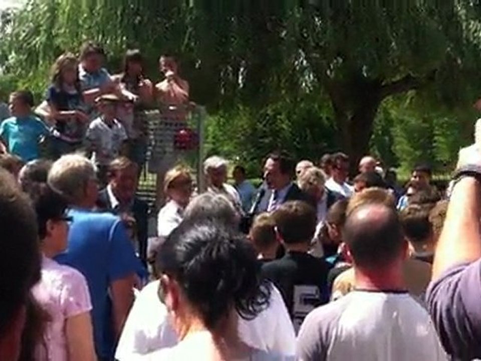 Inauguration de l'espace sportif "Guy ROUX" Courlon sur yonne