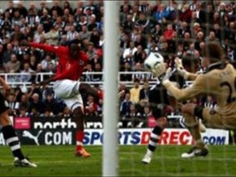 Newcastle 3-3 Westbrom Lovenkrands great-strike, Tchoyi hat-trick