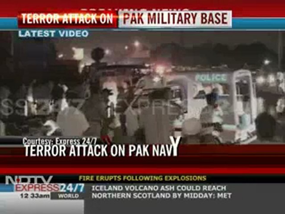 Terror attack on Pakistan naval station in Karachi