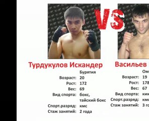 II Чемпионат по К-1. Турдукулов - Васильев // www.rb03.ru
