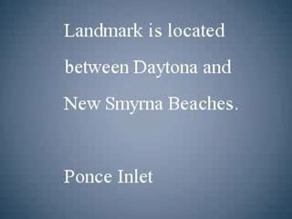 Historic Lighthouse at Ponce Inlet