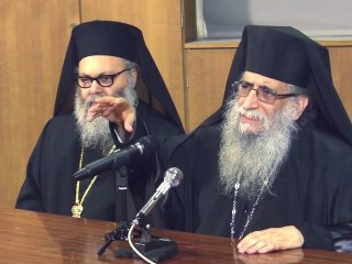 Visite de Mgr Ephrem de Tripoli à l'Institut Saint-Serge 1ère partie