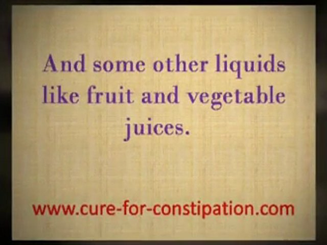 Cure for Constipation