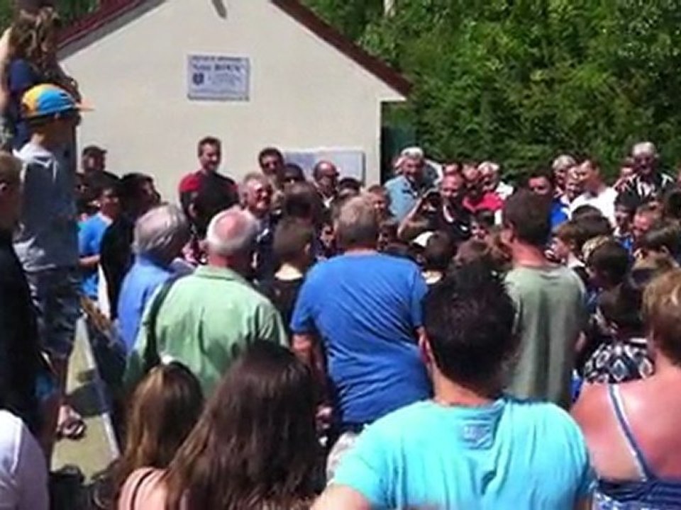 Inauguration de l'espace sportif "Guy ROUX" Courlon sur yonne