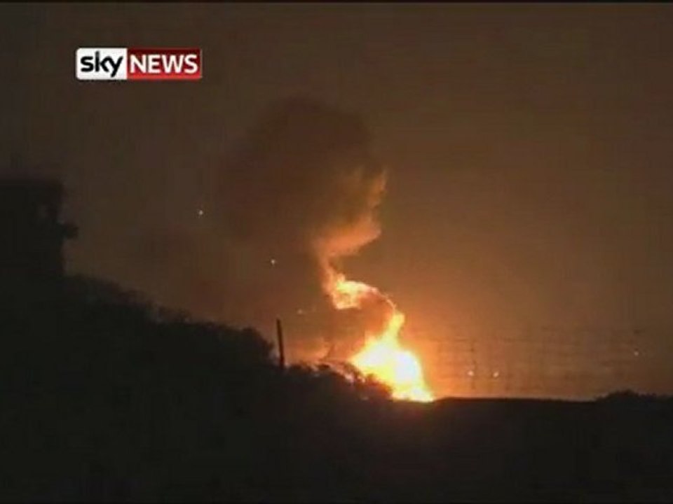 Atak terrorystów na bazę wojskową