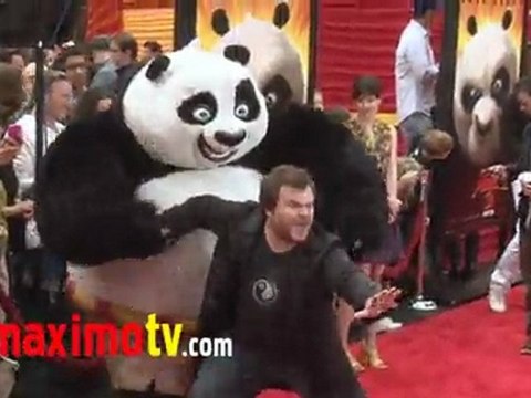Kung Fu Panda 2 Los Angeles Premiere Angelina Jolie, Brad Pitt, Jack Black
