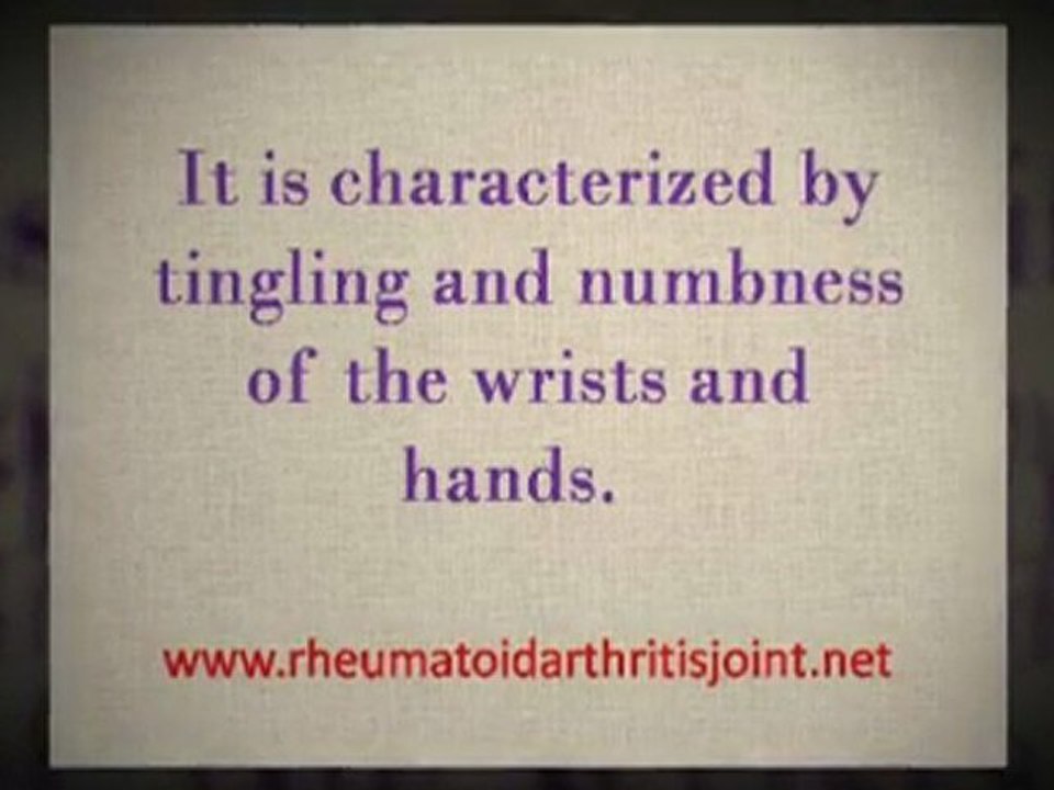 Symptoms of Rheumatoid Arthritis