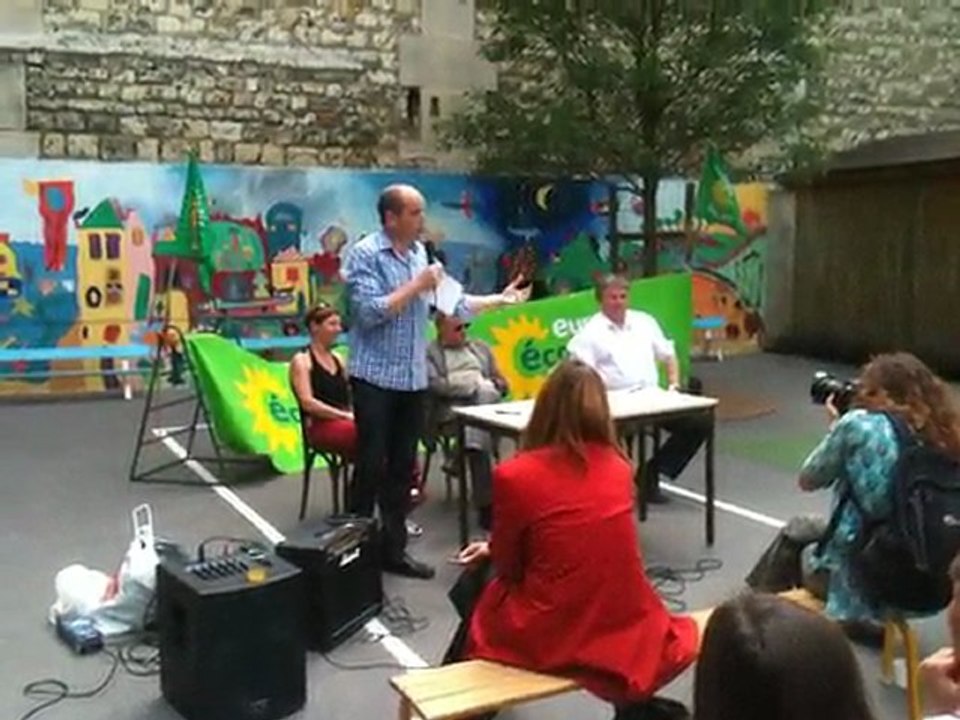 Pierre Larrouturou : présentation de la Motion CETT (1), le 22 mai 2011 - 75014 Paris - Congrès EELV.