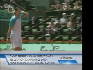 Roland Garros celebra primera ronda