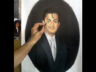 Magnetize Painting Oil Portrait