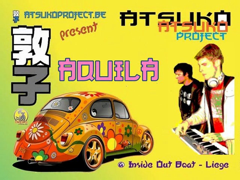 Aquila Live Atsuko Project Party  oct 8th 2011 @ Liège Luik Lüttich