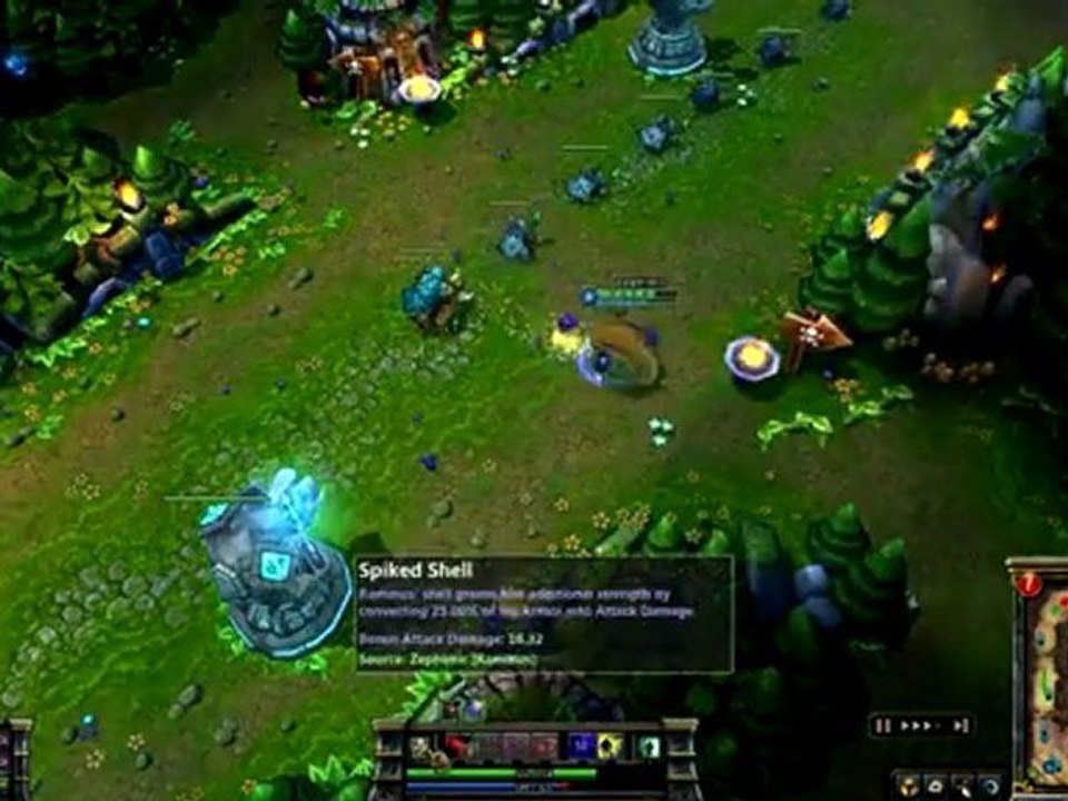 League of Legends - Route Rammus Jungle
