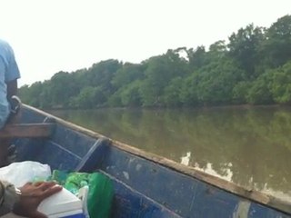 Vers pointe Isère avec des pêcheurs
