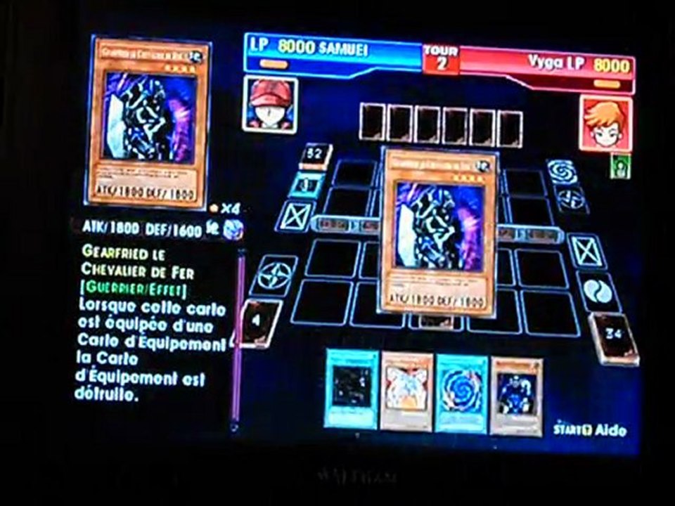 duel yu gi oh GX tag force évolution part. 1