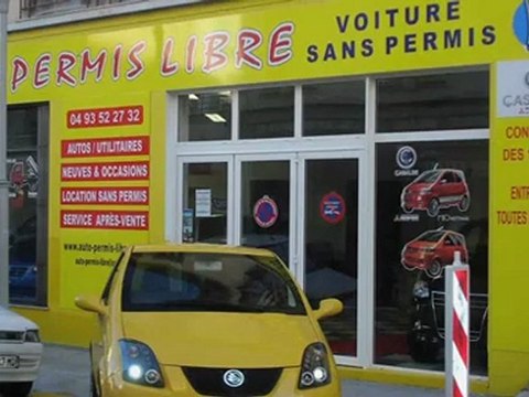 Auto Permis Libre-Voitures sans permis Nice